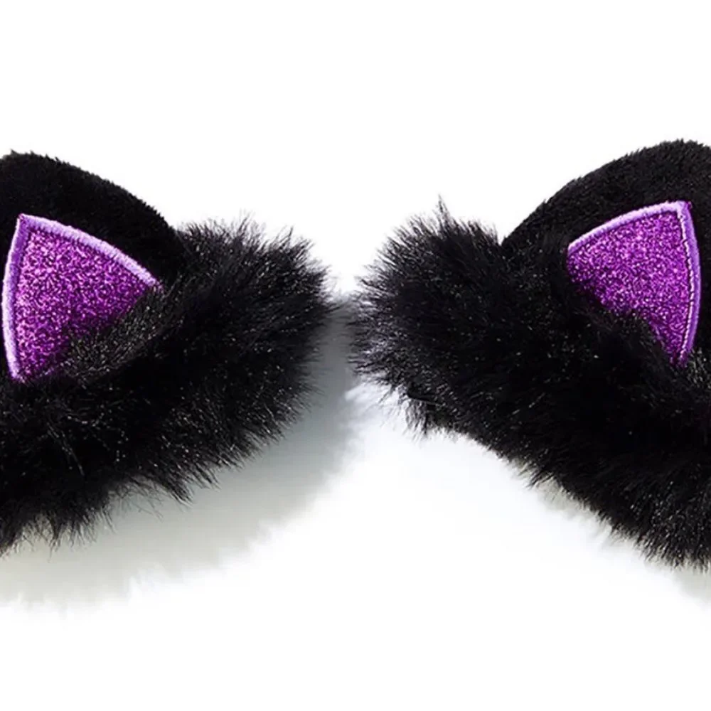 Colourpop Hocus Pocus 2 Black Cat Ear Hair Clips